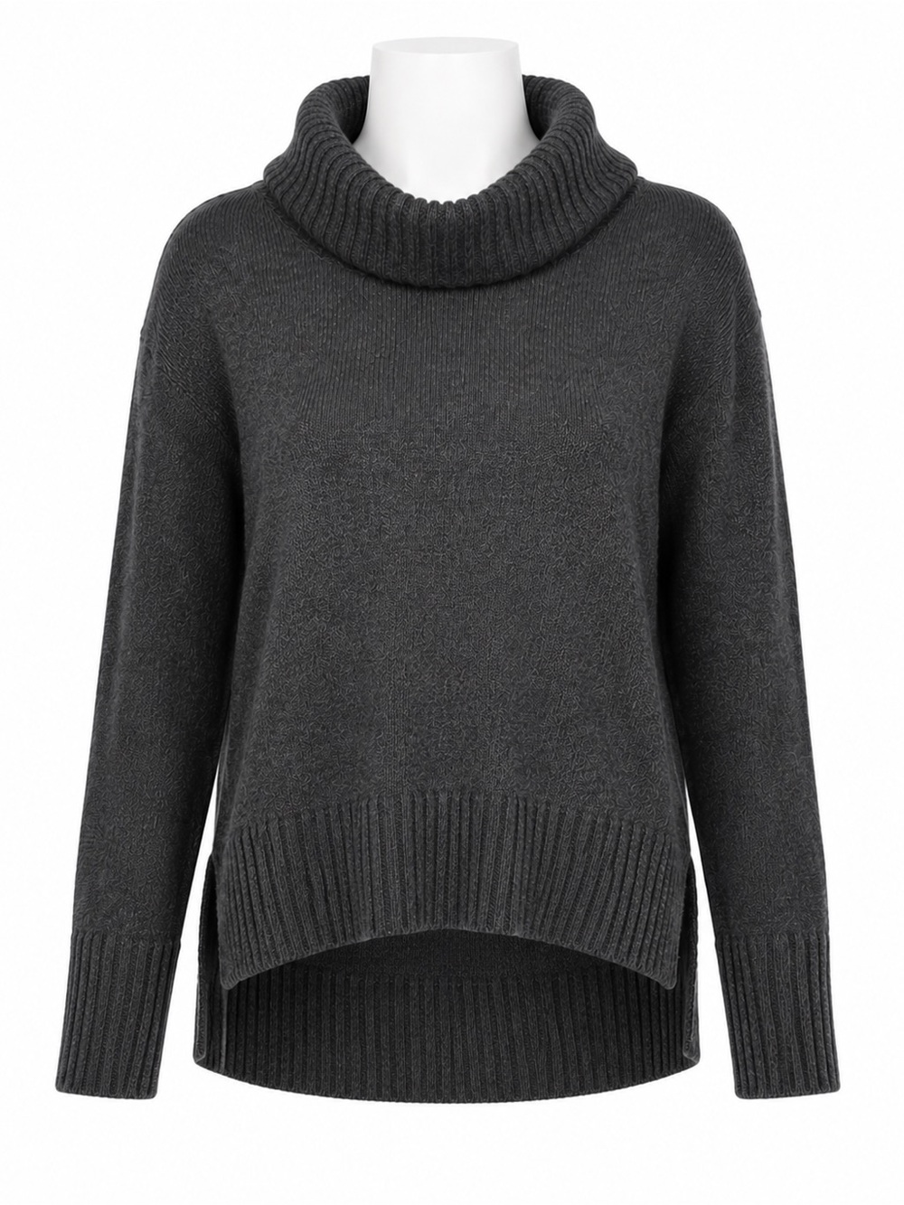Size S Bartolini Women’s Italian Wool Cashmere‎ Blend Cowl Neck Sweater